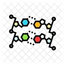 Dna Fragment Genetic Icon