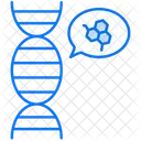 Helice De DNA DNA Genetica Ícone