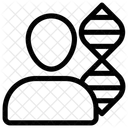 Cromossomo DNA Humano Gene Icon