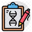 Dna Deoxyribonucleic Acid Dna Strand Icon