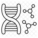 Dna Deoxyribonucleic Acid Dna Strand Icon