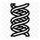 Dna Helix Genetic Icon