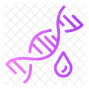 Dna Blood Genetic Icon