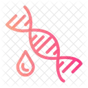 Dna Blood Genetic Icon