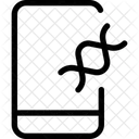 DNA Movel Pesquisa De DNA On Line Genetica Ícone
