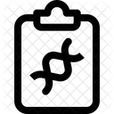 DNA-Papierkarton  Symbol