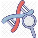 Dna Research Dna Sequence Dna Strand Icon