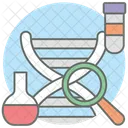 Dna Research Chromosome Dna Icon