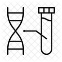 Beaker Flask Dna Test Icon