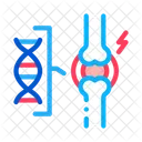 DNA Sangue Articulacao Ícone