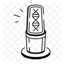 Dna Scanner Genetic Medical Icon