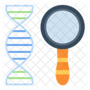 DNA 연구 실험실 아이콘