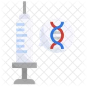 DNA-Spritze  Symbol