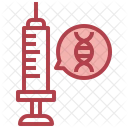 DNA-Spritze  Symbol