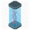 Dna Storage Jar Dna Helix Deoxyribonucleic Acid Icon
