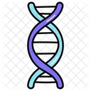 DNA 鎖、DNA、DNA 配列 アイコン