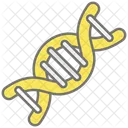DNA 鎖、DNA、遺伝子 アイコン