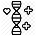 Dna Strand Dna Gene Icon