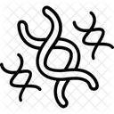 Dna Strand Genetic Material Double Helix Icon