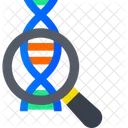 Genetische Suche Gensuche DNA Suche Symbol