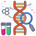Dna Test Deoxyribonucleic Acid Dna Strand Icon
