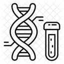 DNA Test Desoxyribonukleinsaure DNA Strang Symbol