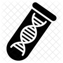 DNA Reagenzglas Gene Test Symbol
