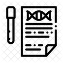 Ergebnis DNA Test Symbol