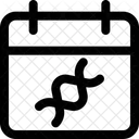 DNA-Zeitplan  Symbol