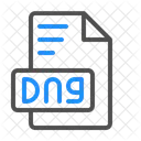 Dng digitales Negativ  Symbol