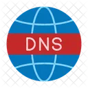 Dns Dominio Hospedagem Ícone