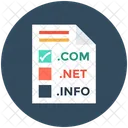 Dns Domain Name System Internet Domains Icon