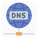 DNS Servidor Web Ícone