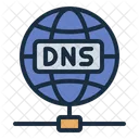 DNS Servidor Web Ícone