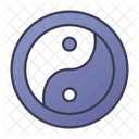 Equilibrio Yin Yang Icono