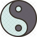 Yin Yang Taoismo Icono