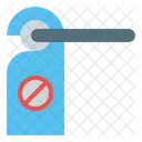 Do No Disturb Door Hanger Privacy Icon