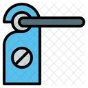 Do No Disturb Door Hanger Privacy Icon