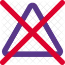 Do Not Bleach No Bleach Stickily Icon