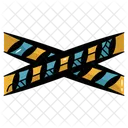 Do Not Cross Line  Icon
