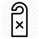 Do Not Distrub Hotel Do Not Disturb Tag Icon