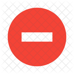 Do Not Disturb Icon Of Flat Style Available In Svg Png Eps Ai Icon Fonts