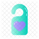 Do Not Disturb Do Not Disturb Tag Door Hanger Icon