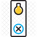 Do Not Disturb Sign Hotel Icon