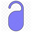 Do Not Disturb Doorknob Hanger Door Hanger Icon