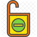 Do Not Disturb Doorknobdoor Hanger Hanger Icon