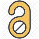Travel Do Not Disturb Privacy Icon