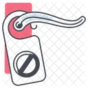 Do Not Disturb Hotel Hanger Icon