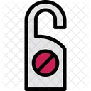 Door Hanger Door Label Hotel Icon