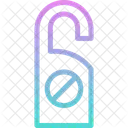 Door Hanger Door Label Hotel Icon
